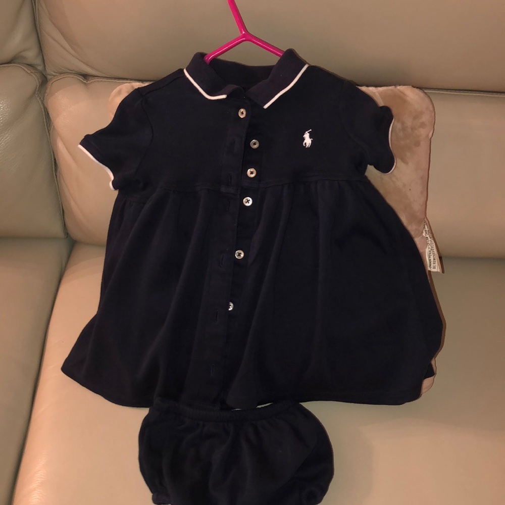 18 m Ralph Lauren girls navy dress